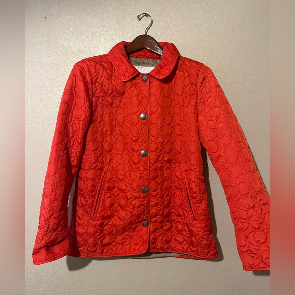 Coach Signature Quilted Jacket